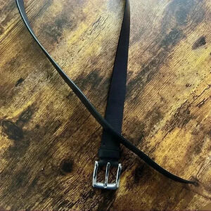 F&S black mens belt.